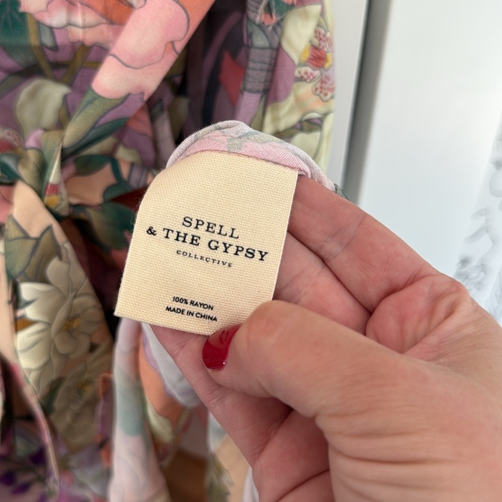 Spell & the Gypsy Lily faux wrap dress - Picture 6 of 10